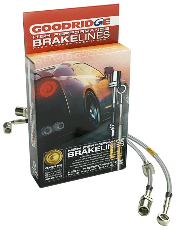 Goodridge 96-98 Plymouth Neon (Rear Disc) Stainless Steel Brake Lines