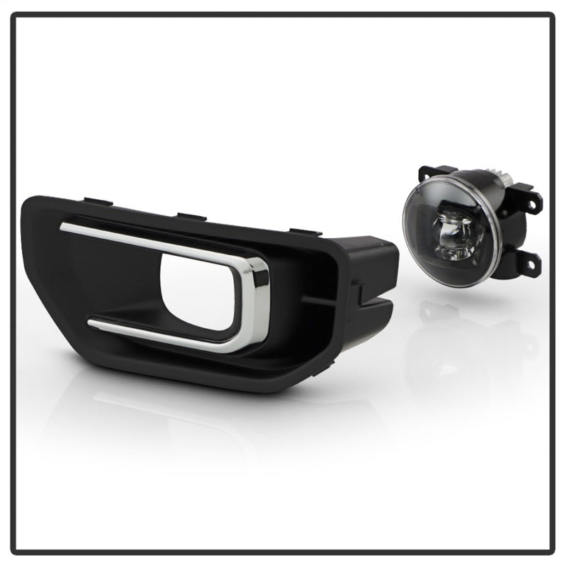 Spyder 24-26 Ford Ranger OEM Full LED Fog Lights w/Switch - Clear (FL-FR24-LED-C)