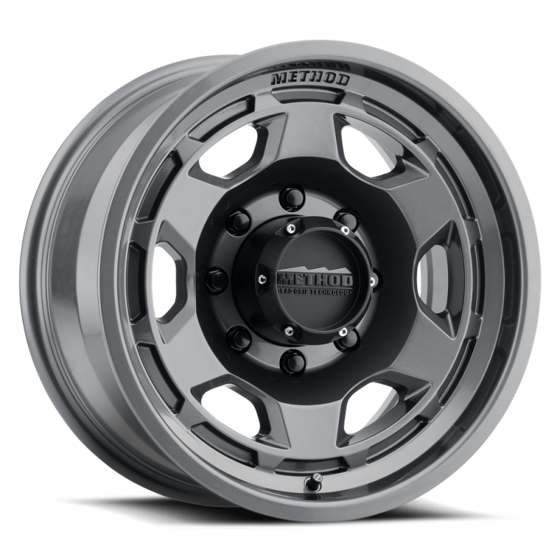 Method MR708 Bead Grip 17X9 -38mm Offset 8X170 130.81 CB - Gloss Titanium