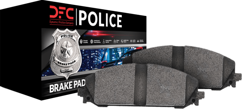 DFC 10-17 Saab 9-5 Front Police Brake Pads & Hardware Kit