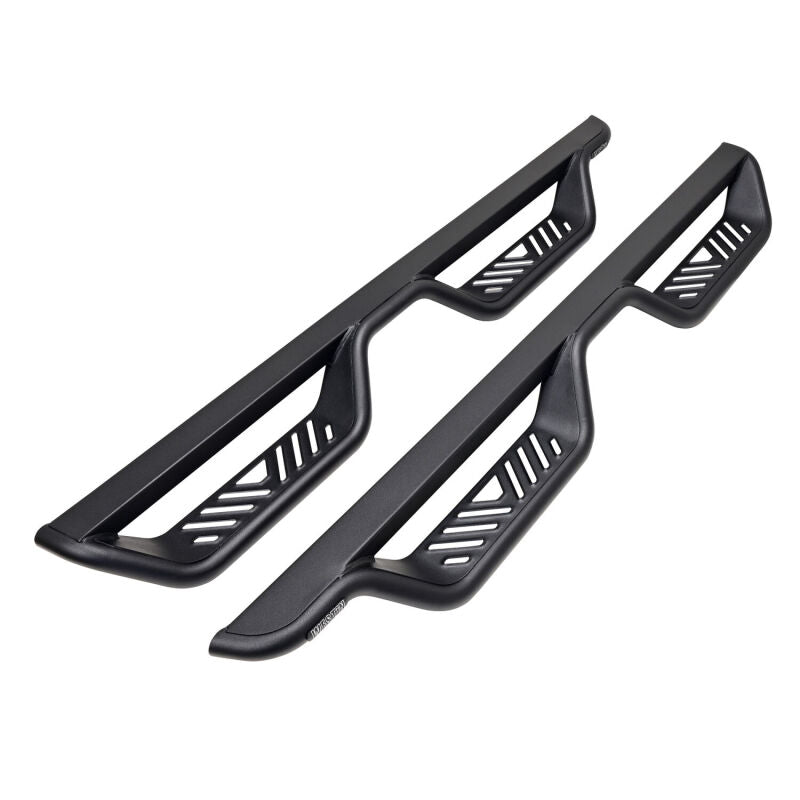 Westin 25-26 Toyota 4Runner Outlaw Drop Nerf Step Bars - Textured Black