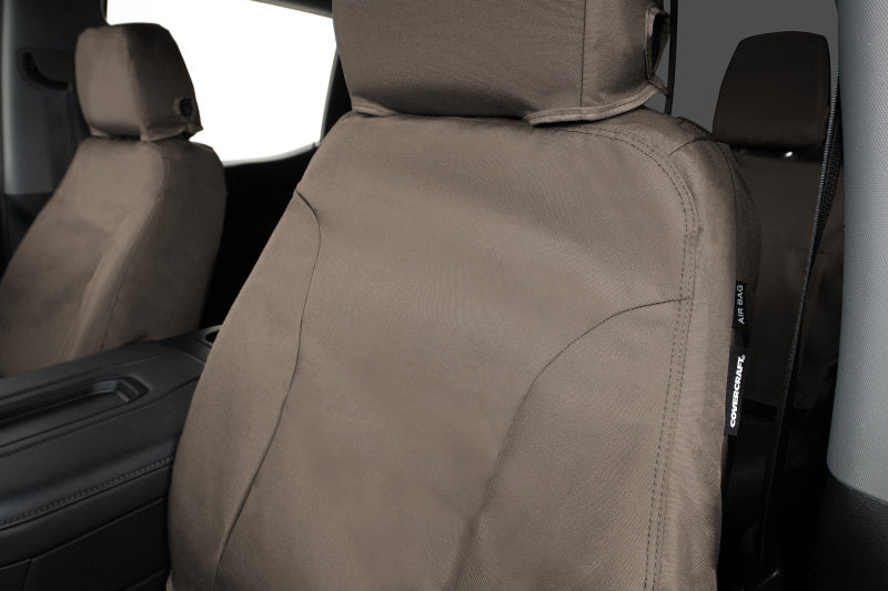 Covercraft 19-23 Ford Transit Endura Waterproof SeatSaver Third Row Seat Covers-Taupe