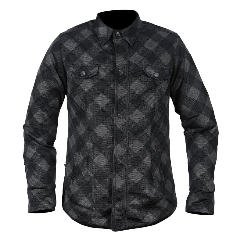 Speed and Strength Cross My Heart Moto Shirt Womens Black - Medium
