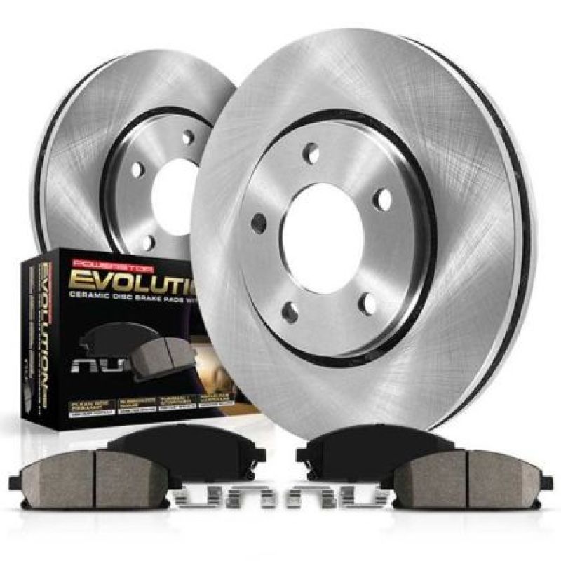 Power Stop 13-16 Ford F-450 Super Duty Front Autospecialty Kit w/Cals