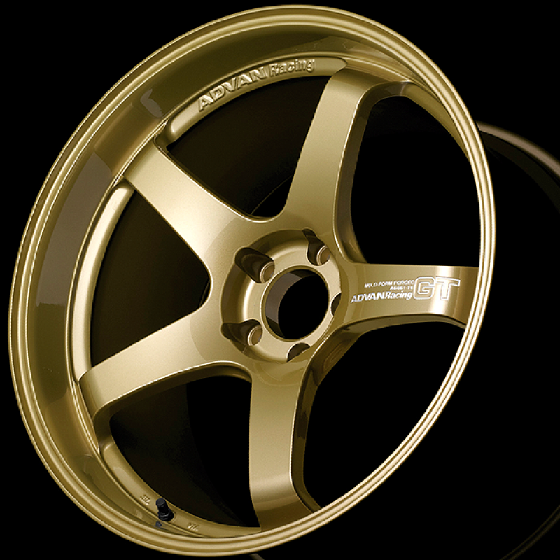 Advan GT for Porsche 18x11.0 / +40 Offset / 5x130 / 71.6mm Bore / Racing Gold Metallic