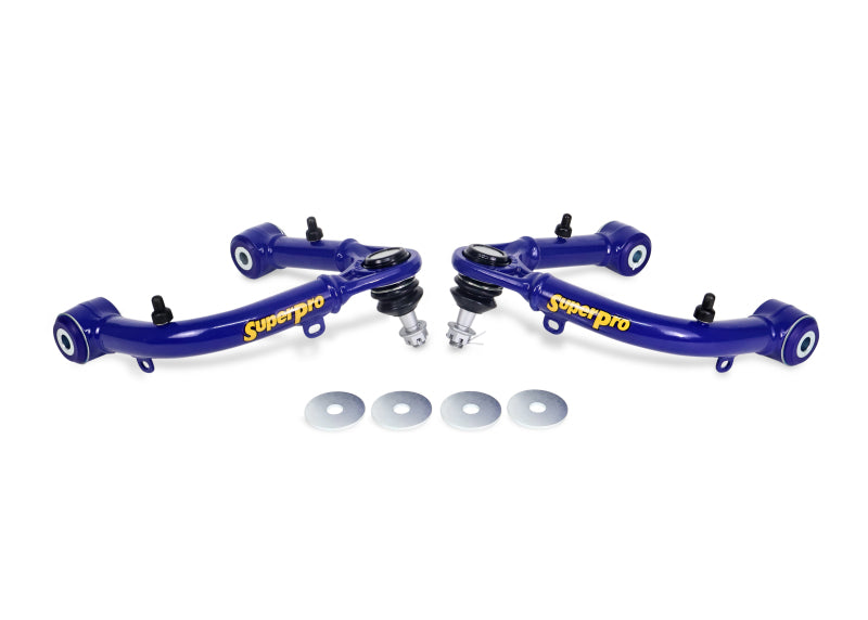 SuperPro 11-20 Mazda BT-50 (UP/UR) Front Fixed Offset Upper Control Arm Kit