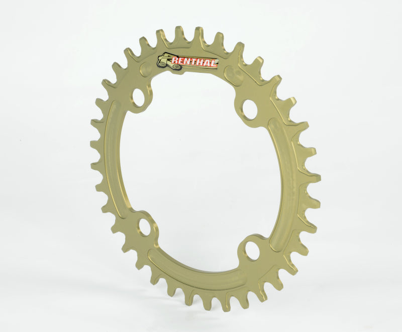 Renthal 1XR Chainring 96 mm. BCD 36T - Hard Anodized Aluminum Gold