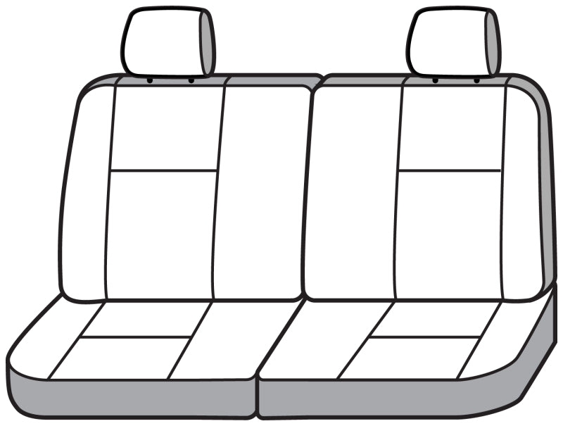 Covercraft 19-23 Ford Transit Polycotton SeatSaver Custom Third Row Seat Covers-Tan