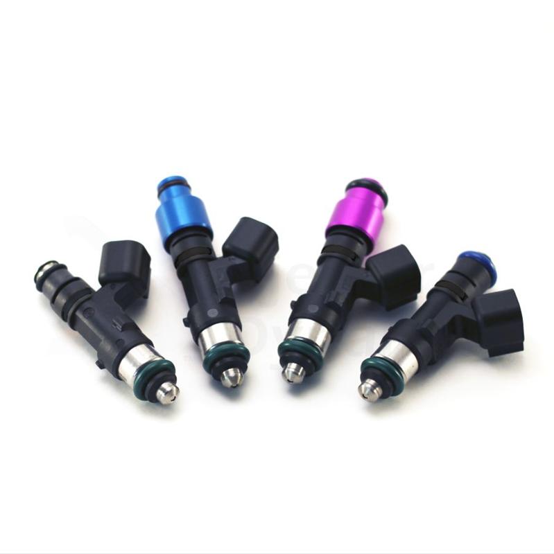 Injector Dynamics ID1050X Injectors - 60mm Length - 11mm Blue Top - 204 Lower Cushion (Set of 4)