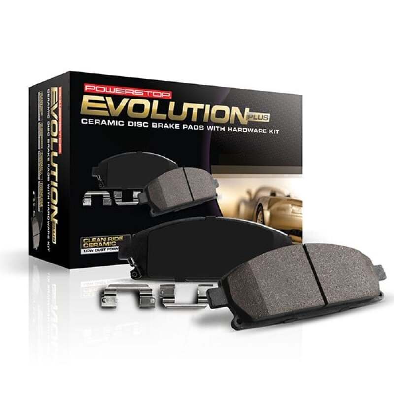 Power Stop 24-26 Ram ProMaster EV Rear Z17 Evo Ceramic Pad w/Hardware