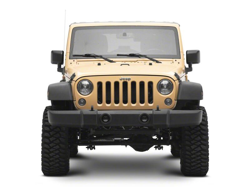 Raxiom 07-18 Jeep Wrangler JK Axial Series LED Angel Eye Fog Lights- Amber and White
