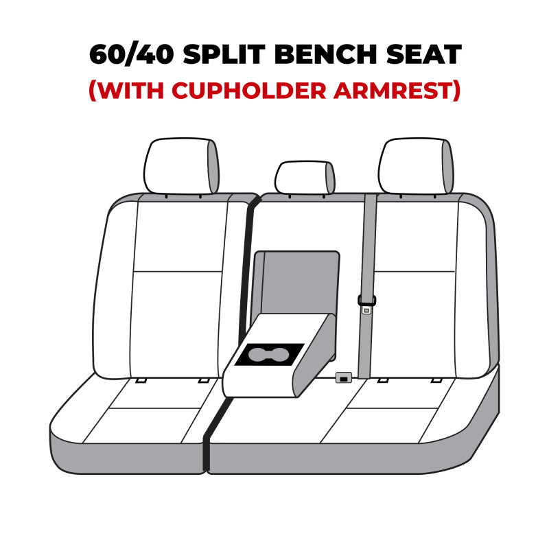 Covercraft 22-23 Toyota Tundra Polycotton SeatSaver Custom Second Row Seat Covers - Tan