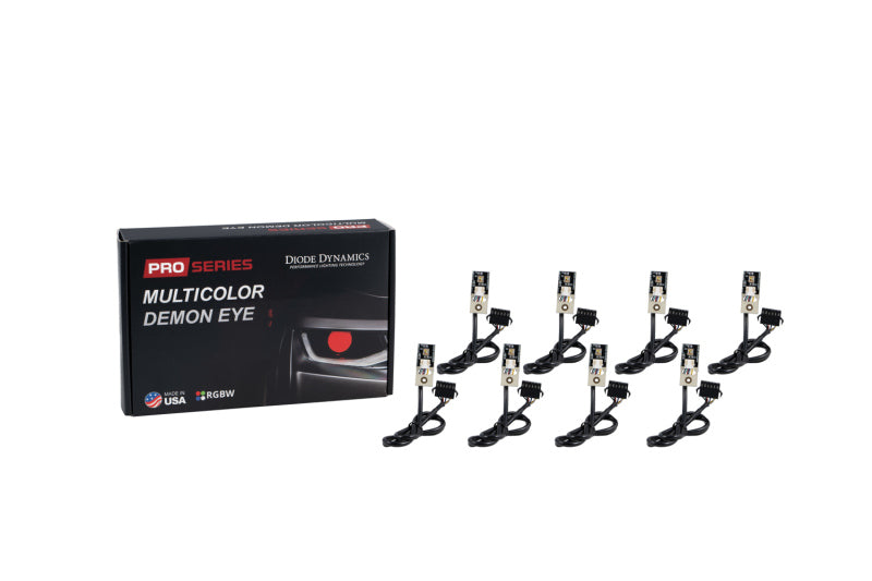 Diode Dynamics Quad Pro-Series Quad Multicolor Demon Eye Set