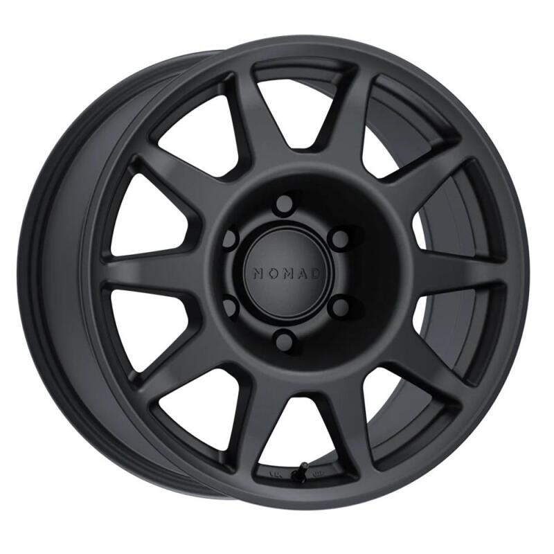 Nomad N505SB Touring 17x8.5in / 5x127 BP / 0mm Offset / 78.1mm Bore - Satin Black Wheel
