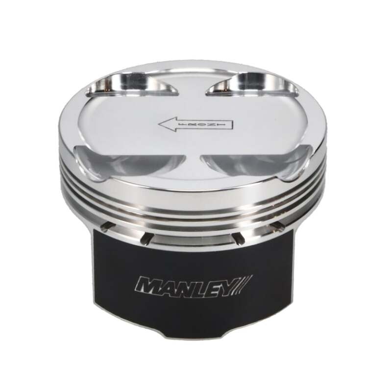 Manley Toyota 3.0L 2JZ-GTE Piston Set - 86.00mm Bore 1.180in CH, -8.00 CC