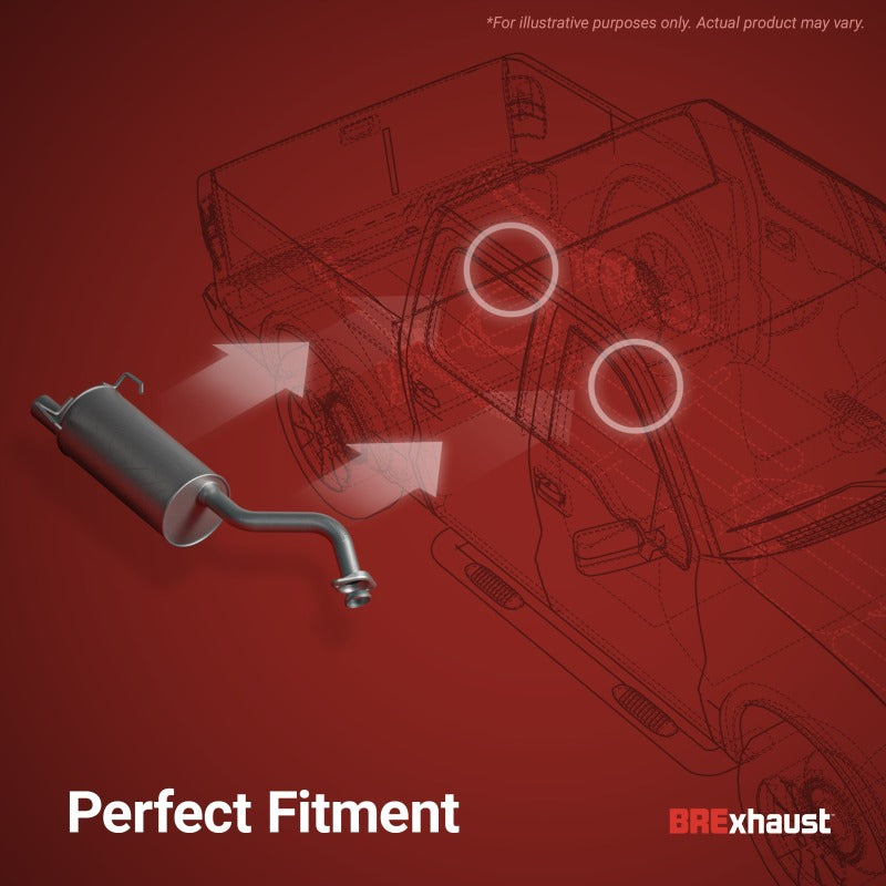 BRE Exhaust 10-17 Outback 2.5L Muffler Kit