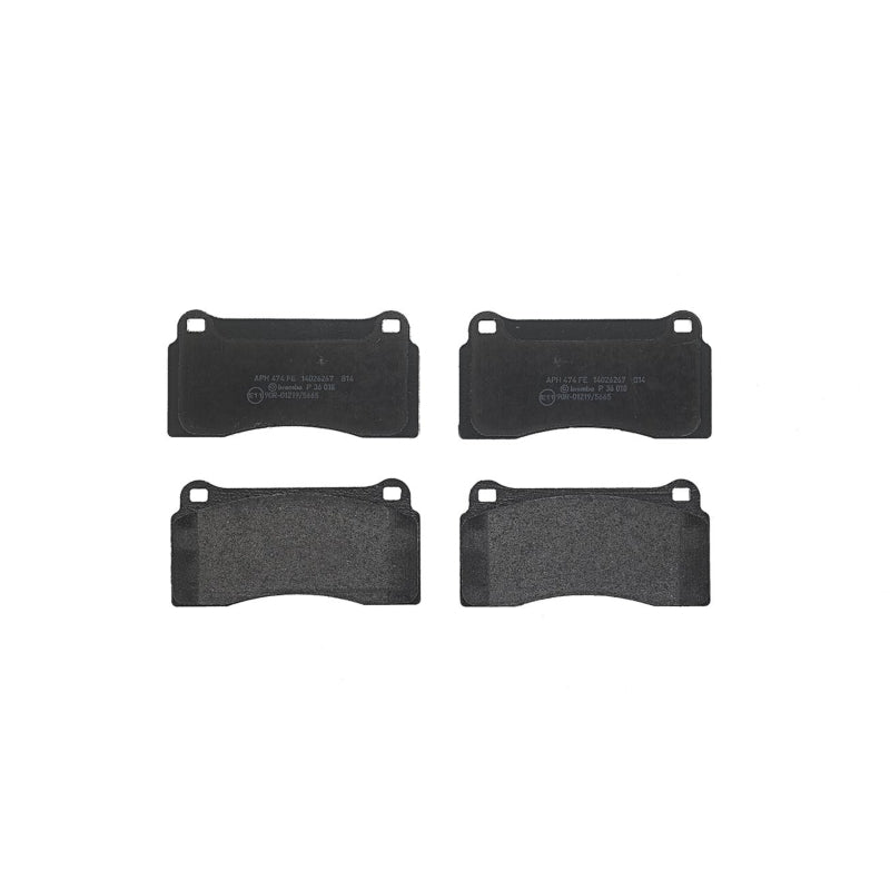 Brembo OE 98-03 Jaguar Vanden Plas/XJ8/XJR/00-06 XK8/XKR PRIME Low-Met Brake Pad - Front