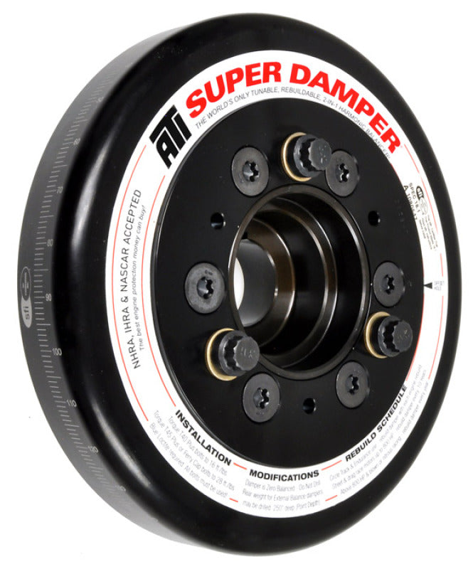 ATI Damper - 6.325in - Alum - Nissan - L16 18 20 - 3 Ring