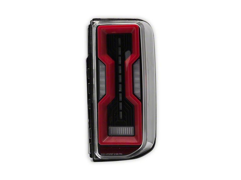 Raxiom 21-26 Ford Bronco Axial Series LED Tail Lights- Black Housing- Clear Lens
