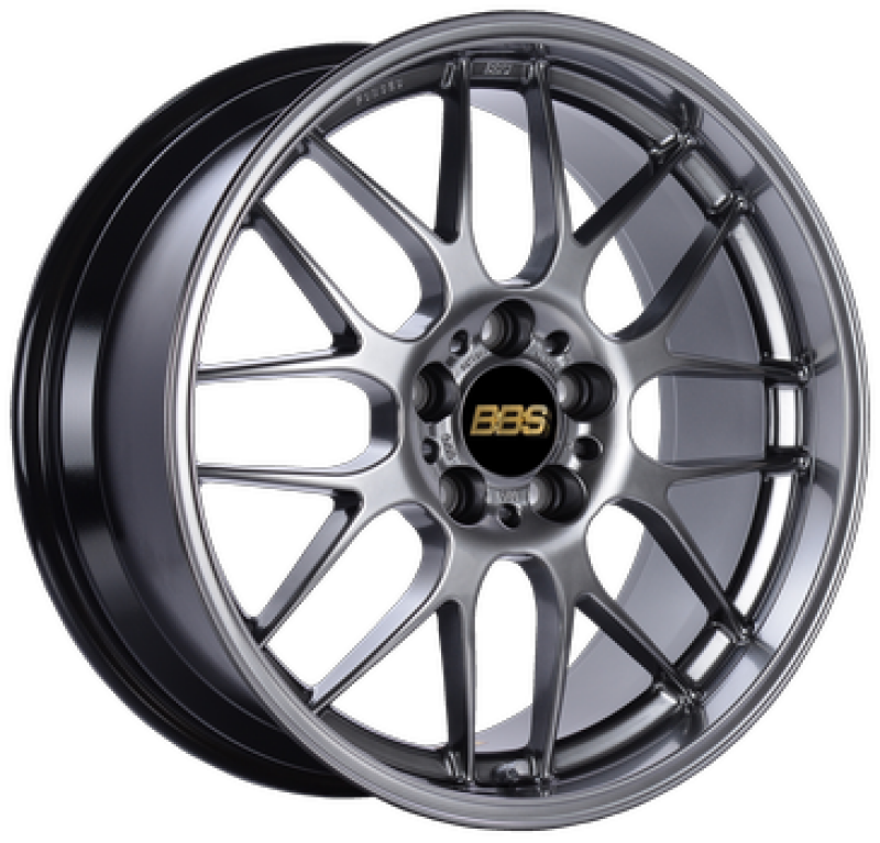 BBS RG-R 17x7.5 5x100 ET35 PFS Diamond Black Wheel -82mm PFS/Clip Req