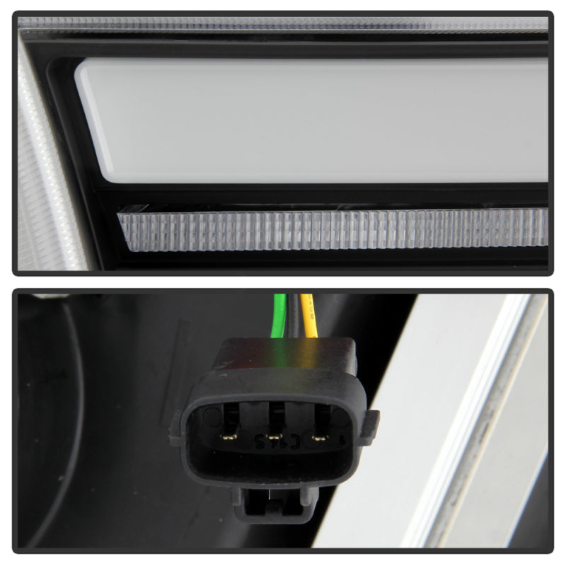 Spyder 07-09 Toyota Tundra Projector Headlights - Black (PRO-YD-TTU07V3PL-SEQ-BK)