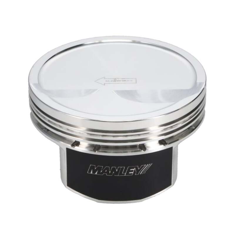 Manley Chevy LS E/D Series 4.001in Bore 1.115in CH -10cc Platinum Series Pistons - Set of 8