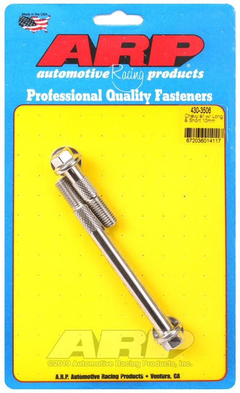 ARP GM M10 Hex SS 7.775 / 4.470in Starter Bolt Kit