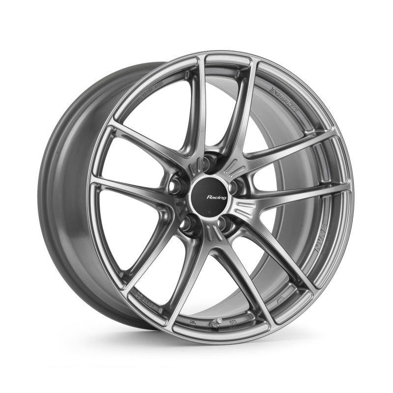 Enkei NVR5 17x8.5in / 5x100 BP / ET40 / 75mm Bore - Dark Hyper Silver Wheel