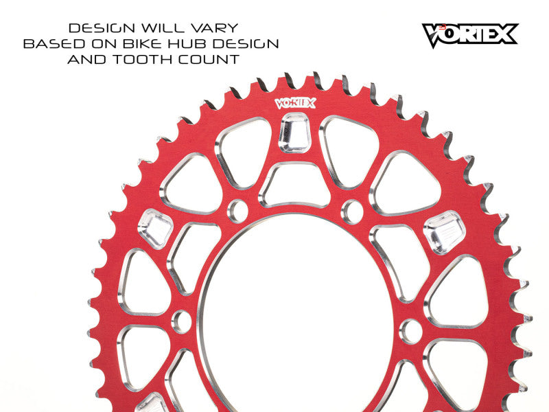 Vortex Racing V4 41 Tooth 530 Rear Sprocket - Red