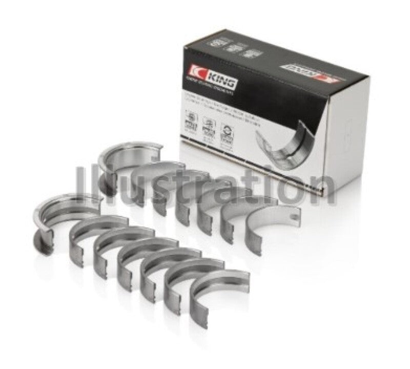 King BMW M20B20-23-25-27 / M50B25 / M52B20-25-28 (Size 0.25) Main Bearing Set