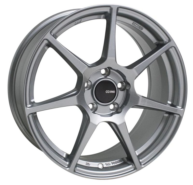 Enkei TFR 19x9.5 5x114.3 15mm Offset 72.6 Bore Diameter Storm Gray Wheel
