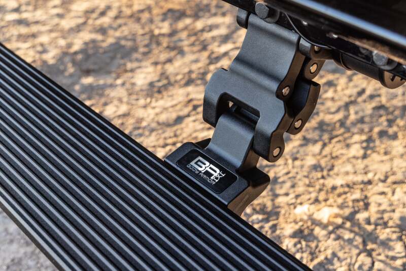 Body Armor 4x4 21-24 Ford Bronco 2DR E-Power Board Steps - Black