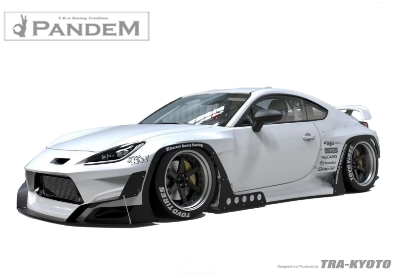 GReddy Pandem 2022+ Toyota GR86 (ZN8) Rocket Bunny Front Over-Fenders