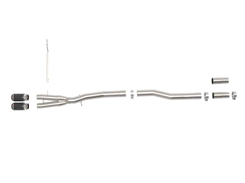 aFe 14-24 Mini Cooper S MACH Force-Xp 3in to 2-1/2in 304SS Cat-Back Exhaust w/ Carbon Fiber Tip
