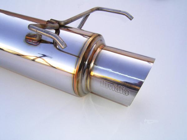 Invidia 06-08 Honda Fit 50mm (101mm tip) Cat-back Exhaust