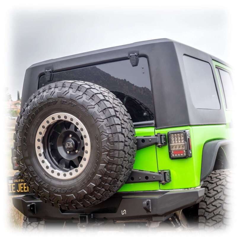 Turn Offroad 2007-2018 Jeep JK 4 Door Squareback Hardtop 2 piece Primer (Paintable)