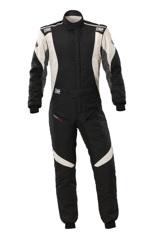 OMP FIRST EVO ELLE OVERALL my2025 FIA 8856-2018/SFI BLACK / FUCHSIA SZ 40