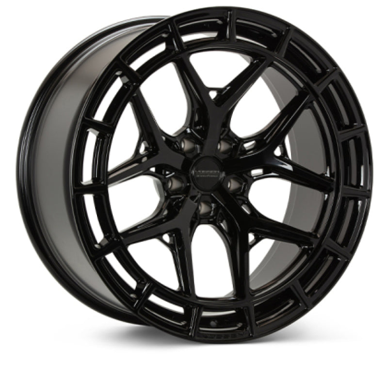 Vossen HFX1 - 22x11 - ET18 - 5x132 - 66.56 - SUPER DEEP - GB - Gloss Black Wheel