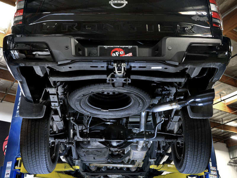 aFe 2022+ Nissan Frontier V6 Vulcan Series SS Cat-back Exhaust w/ Black Tips