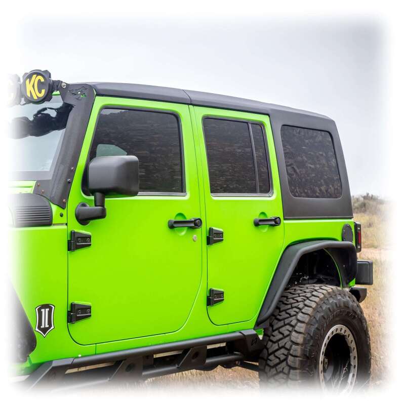Turn Offroad 2007-2018 Jeep JK 4 Door Squareback Hardtop 2 piece Primer (Paintable)