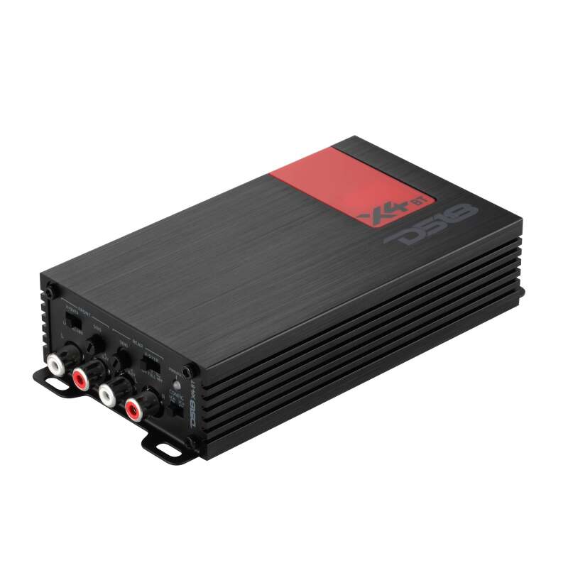 DS18 4-Chnnl 2x220 at 4ohm Bridge 4x140 at 2ohm 4x70 at4ohm Watts RMS Built-in BT Audio Receiver