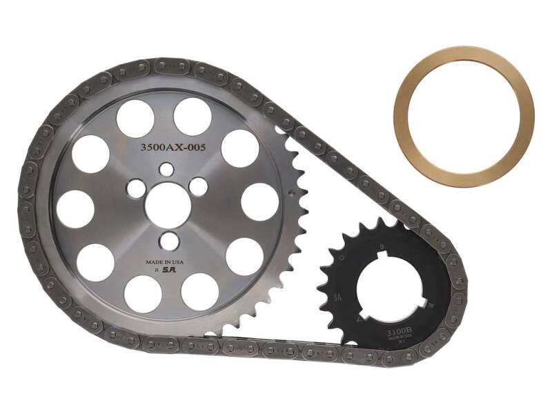 Manley Billet Timing Chain Kit - Small Block Chevrolet - Shim - Short