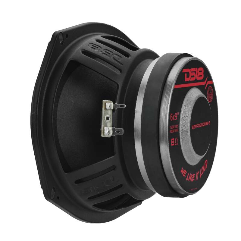 DS18 6x9in 150 Watts RMS 8ohm Mid-Bass Water-Resistant Cone Loudspeaker