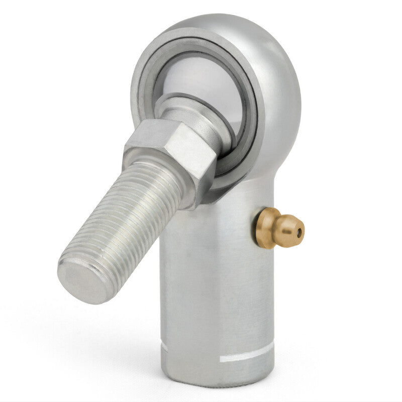 QA1 H Series 3-Pc Rod End - Female/Left Hand - .5in Bore x 1/2-20 w/Stud & Zerk - Alloy Steel