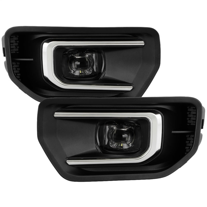 Spyder 21-23 GMC Yukon (Excl AT4) OEM Full LED Fog Lights w/Switch - Clear (FL-GY21-LED-C)