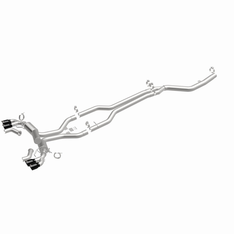 MagnaFlow BMW SPEQ Series Cat-Back Exhaust System Black Chrome