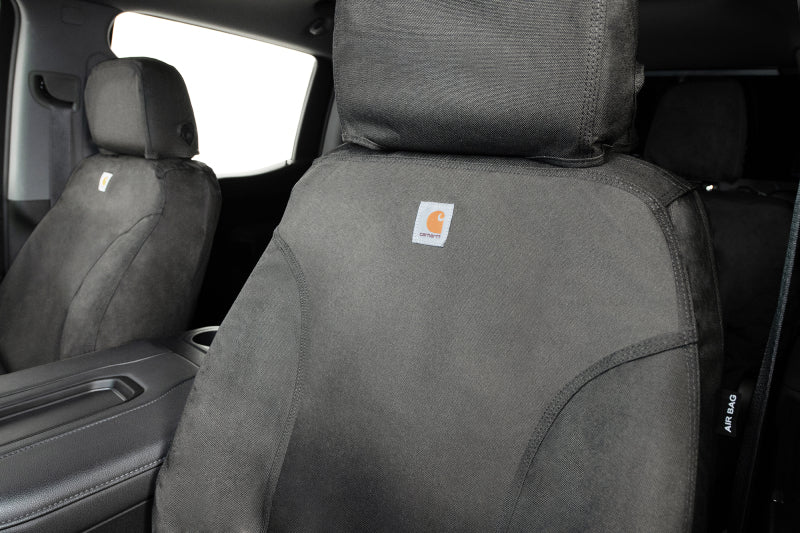 Covercraft 19-25 Ford F250 F350 Carhartt Super Dux SeatSaver Second Row Custom Seat Cover - Gravel