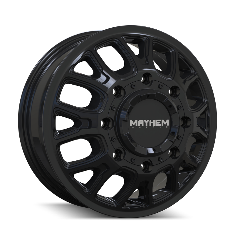 Mayhem Cogent Dually 8107D 17x6.5 8x200 BP 125mm Offset 142mm Bore Gloss Black