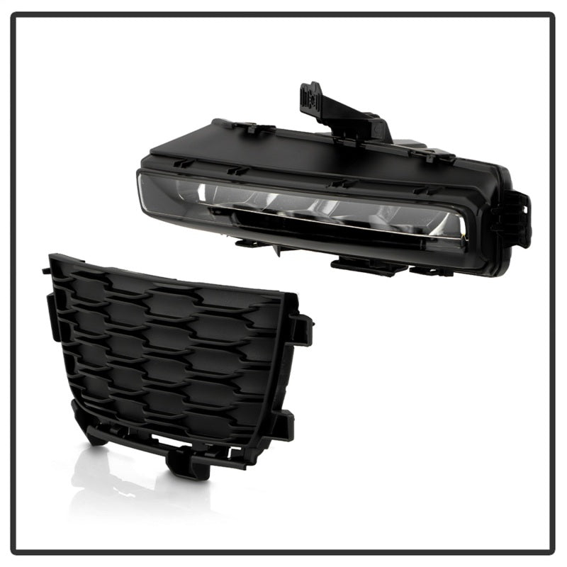 Spyder 22-24 Jeep Grand Cherokee (3-Row) OEM LED Fog Lights w/Switch - Clear (FL-JGC22-3R-LED-C)