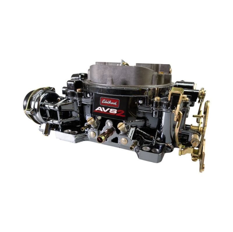 Edelbrock Carburetor AVS2 Series 650 CFM Electric Choke - Black Plasma Finish